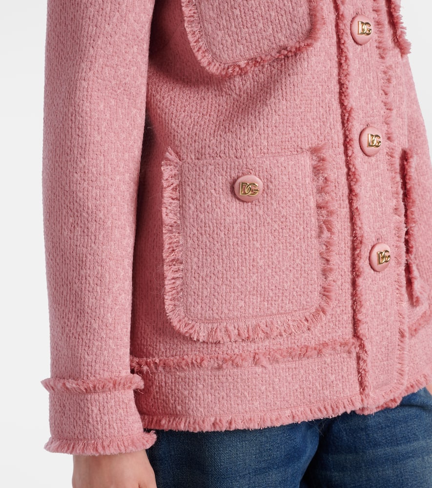 Rachel wool-blend tweed jacket