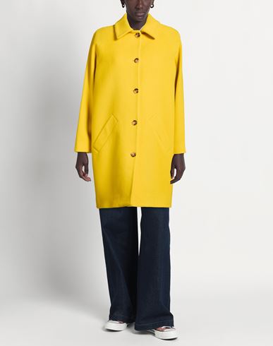 Woman Coat Marigold Size 10 Acrylic, Synthetic fibers, Wool, Alpaca wool, Mohair wool