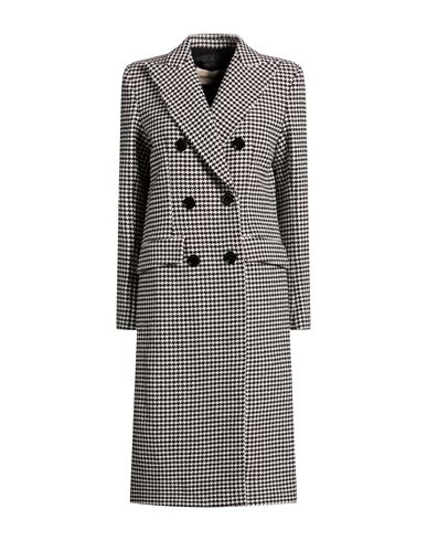 Woman Coat Black Size 10 Wool, Cashmere