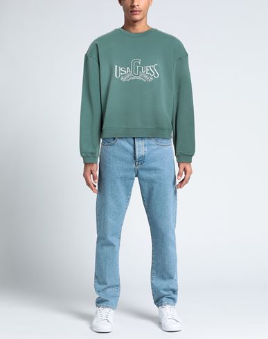 Man Sweatshirt Deep jade