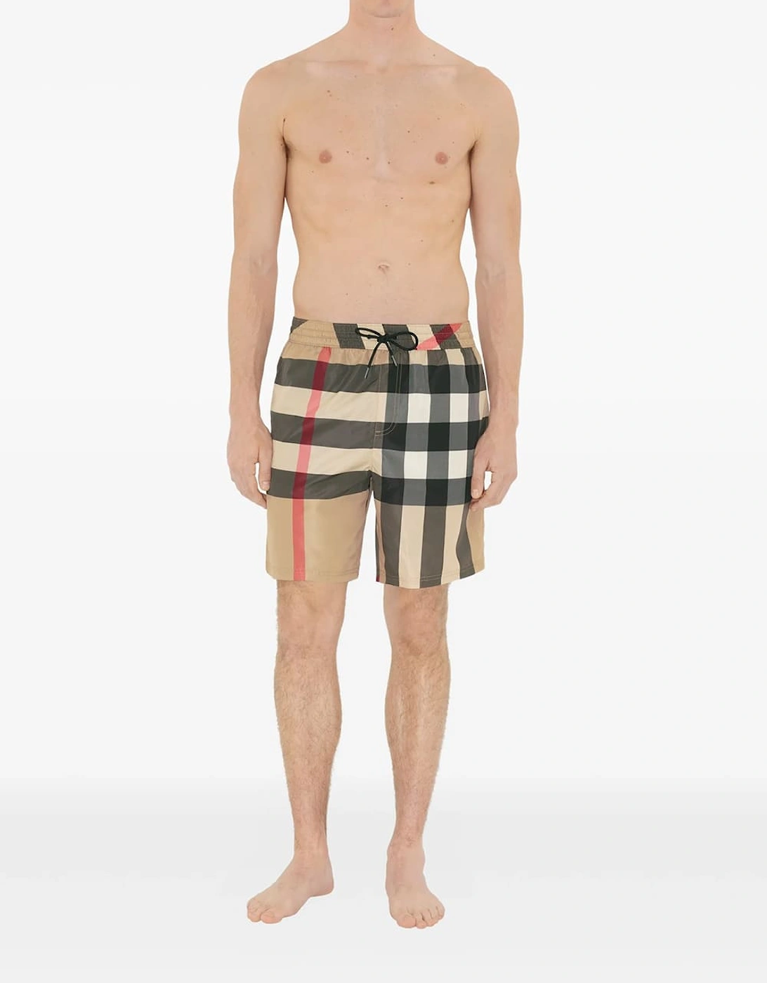 Men's Burberry Monogram Check Swim Shorts