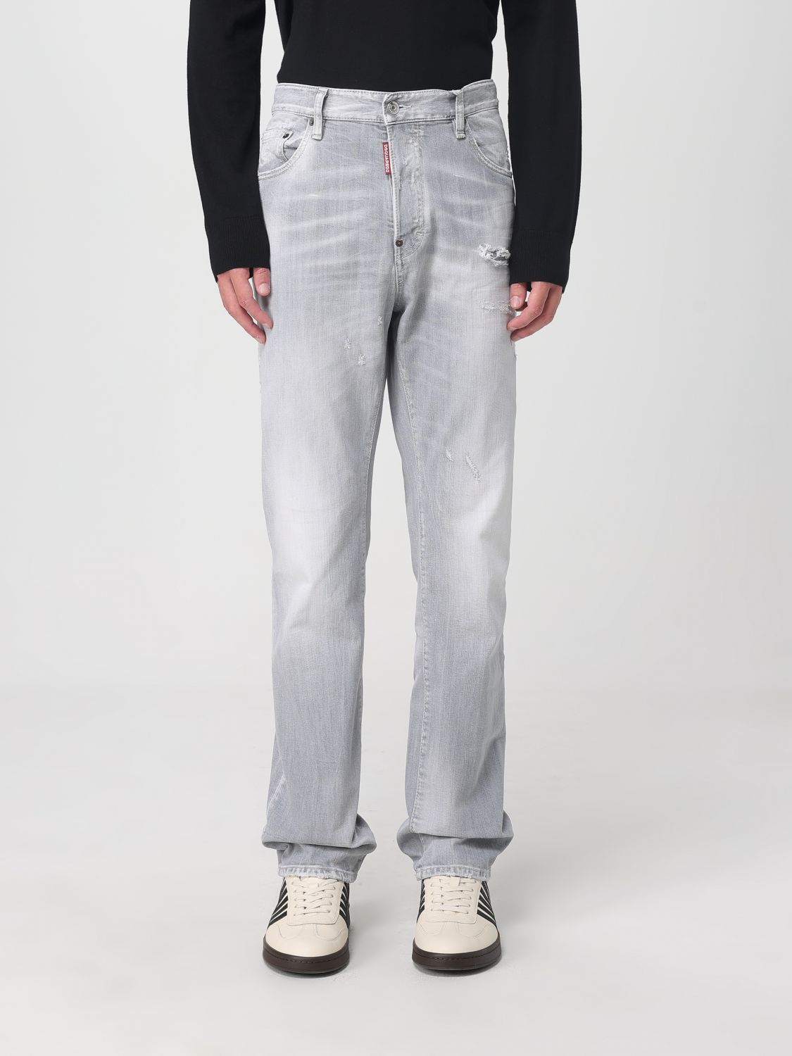 Jeans Men color Grey