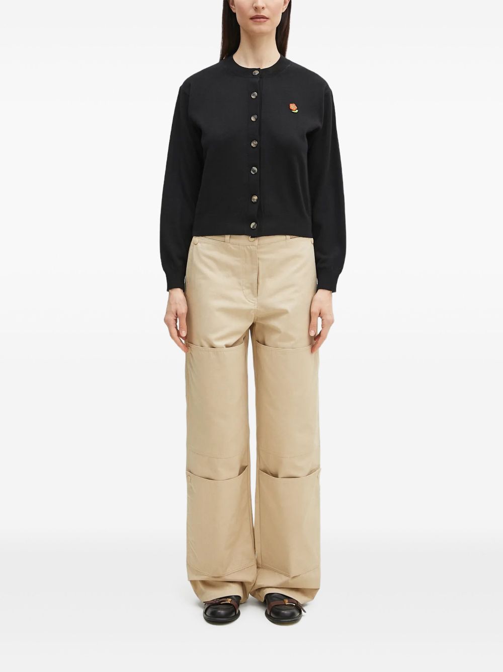 Wool cardigan - Black