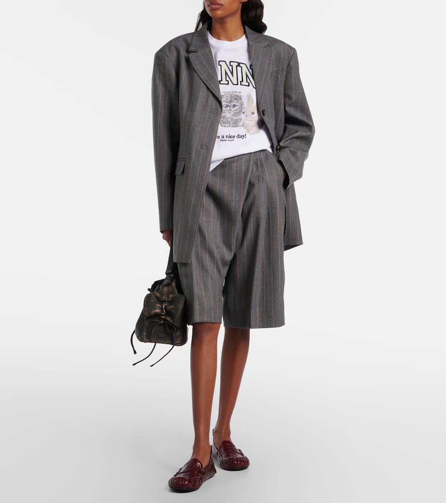 Pinstripe blazer