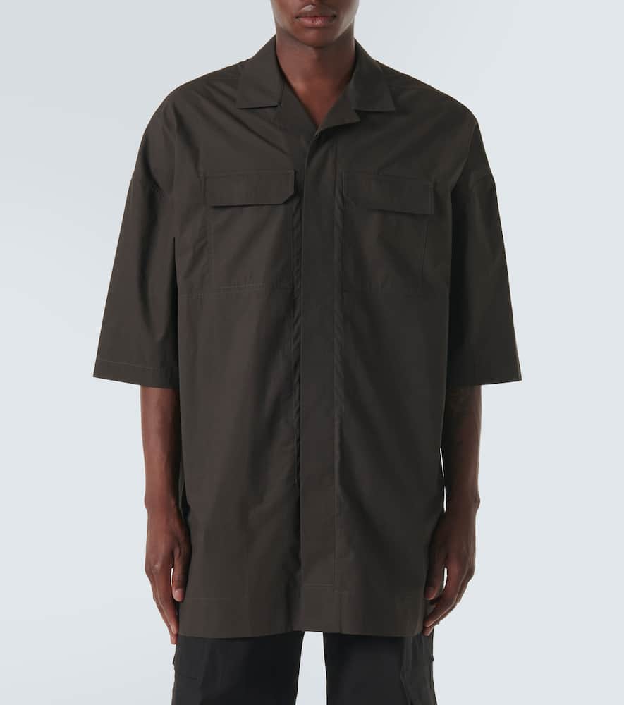 Cotton bowling shirt