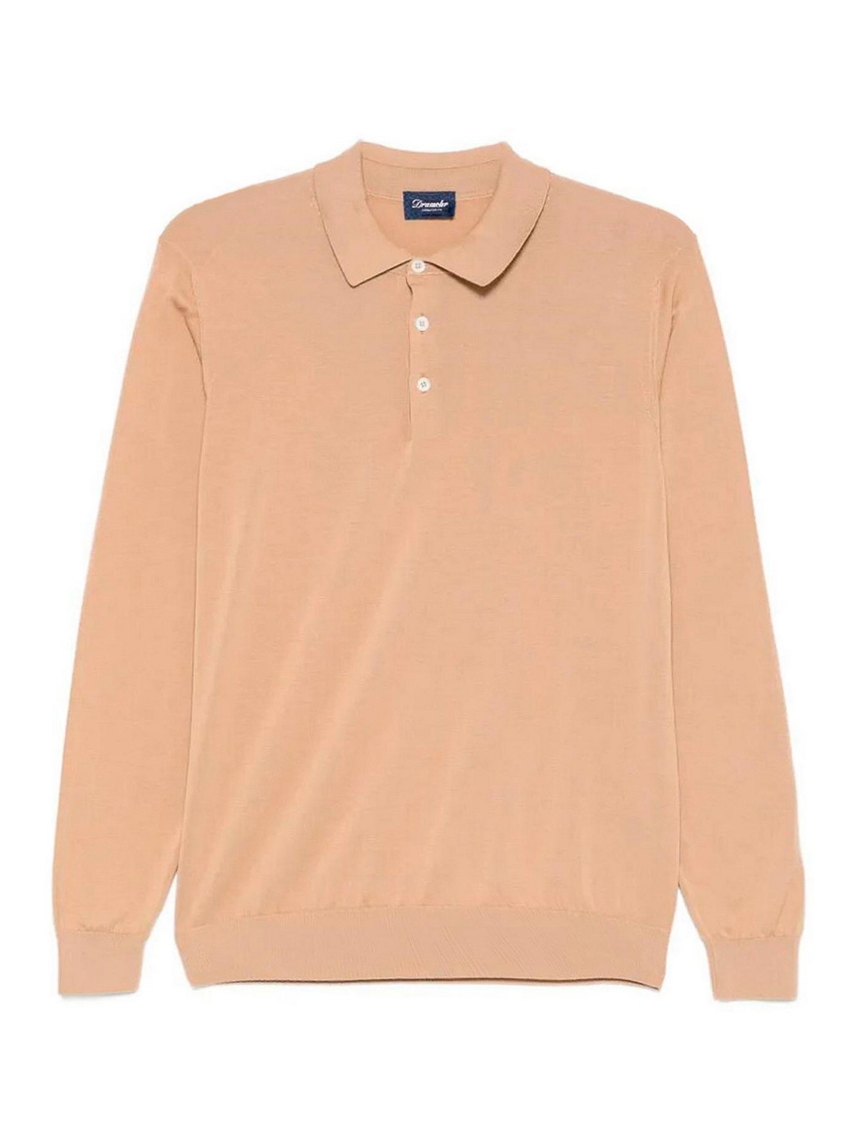 Long sleeve logo polo