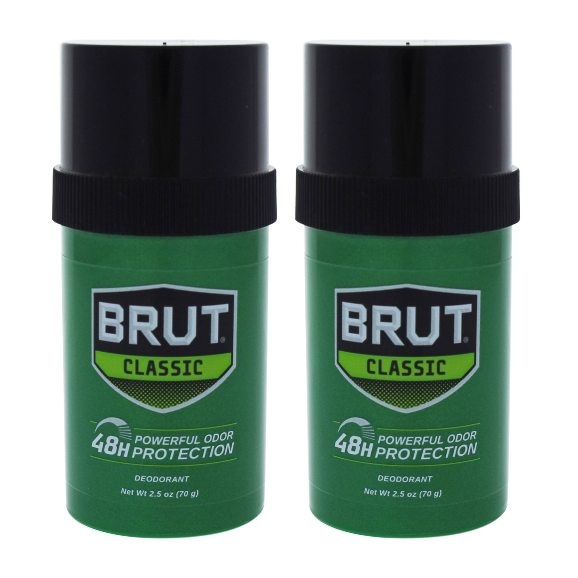 Brut by for Men - 2.5 oz Deodorant Stick - Pack of 2