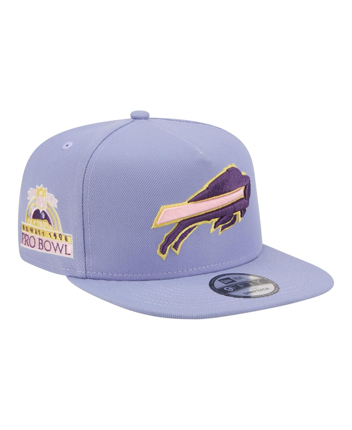 Men's Lavender Buffalo Bills Bloom A-Frame 9FIFTY Snapback Hat - Lavender
