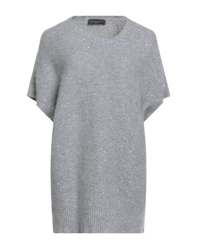 Woman Sweater Grey Size 10 Virgin Wool, Silk, Cashmere, Alpaca wool, Polyester