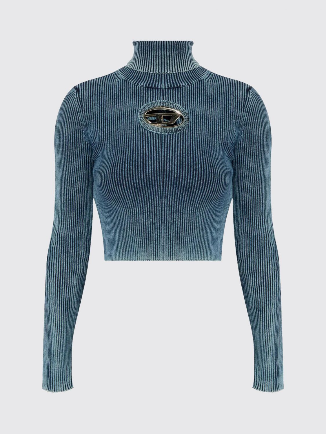 M-Anchor-A-Tn ribbed cotton top - Blue