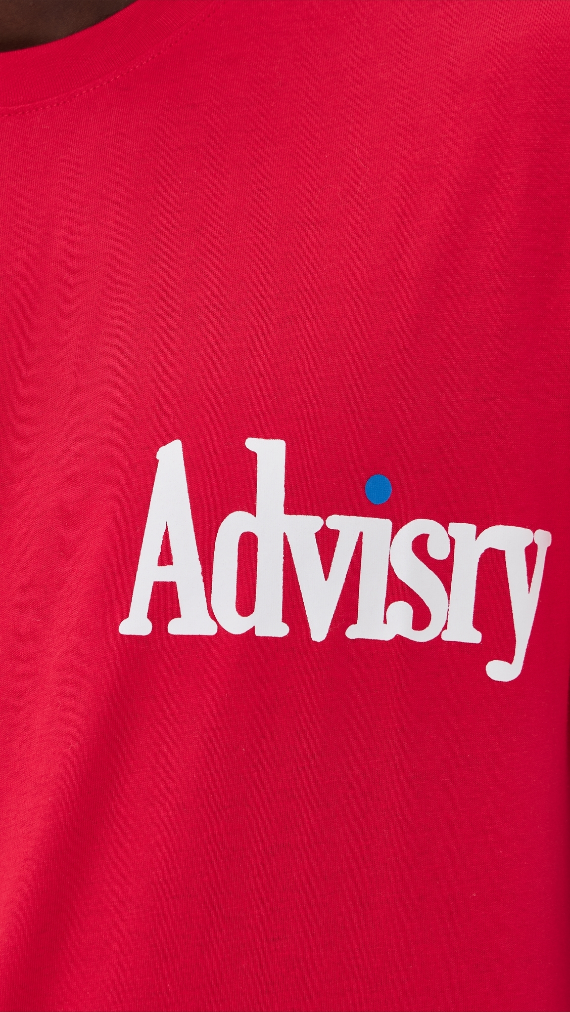 Dot Logo Tee Red