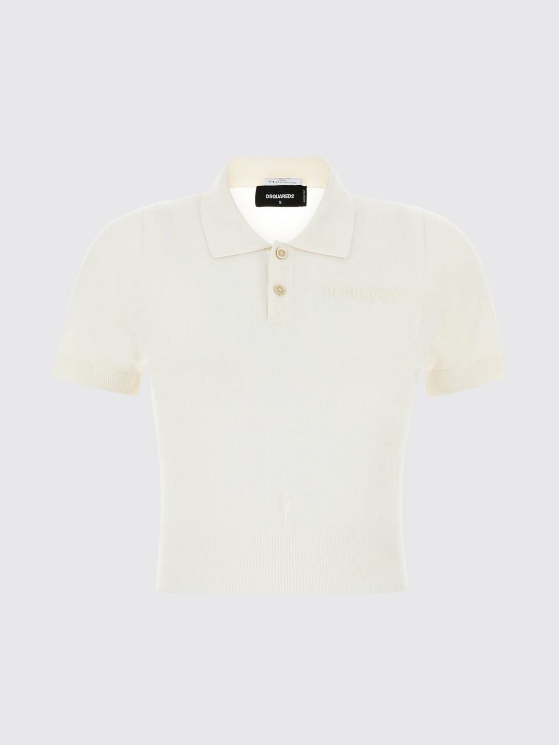 Polo Shirt Woman color White
