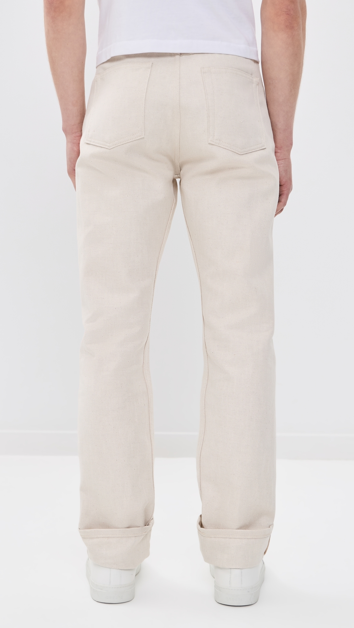 True Guy Tabi Selvedge Jeans Off White