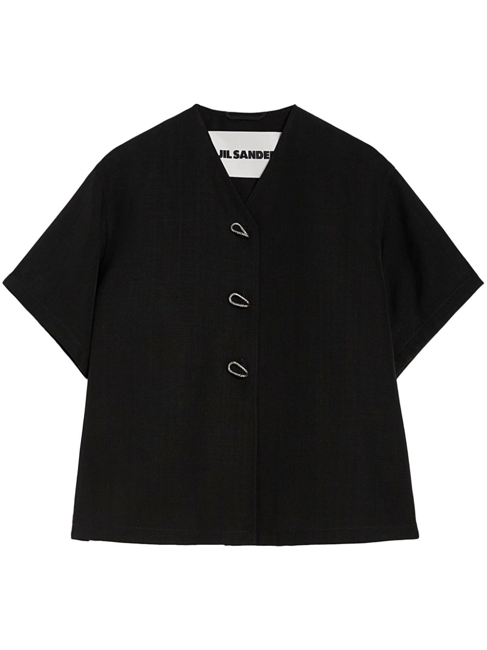 Short-sleeved shirt - Black