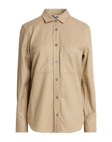 Woman Shirt Sand Size 6 Cotton