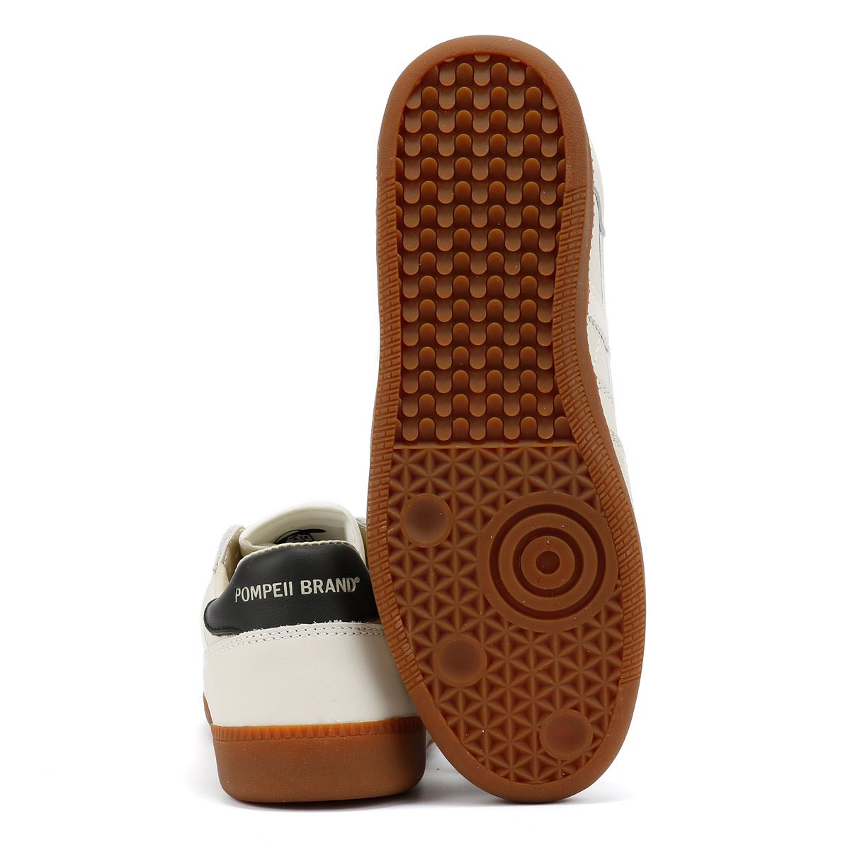 Pompeii Elan Sala Leather Men's Ecru Trainer