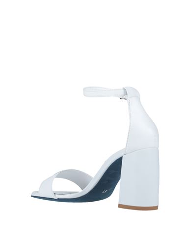 Woman Sandals White Size 10 Soft Leather
