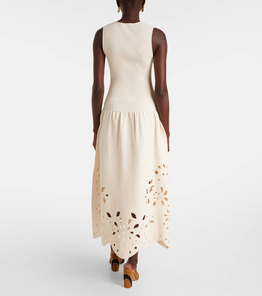 Rosaline broderie anglaise midi dress