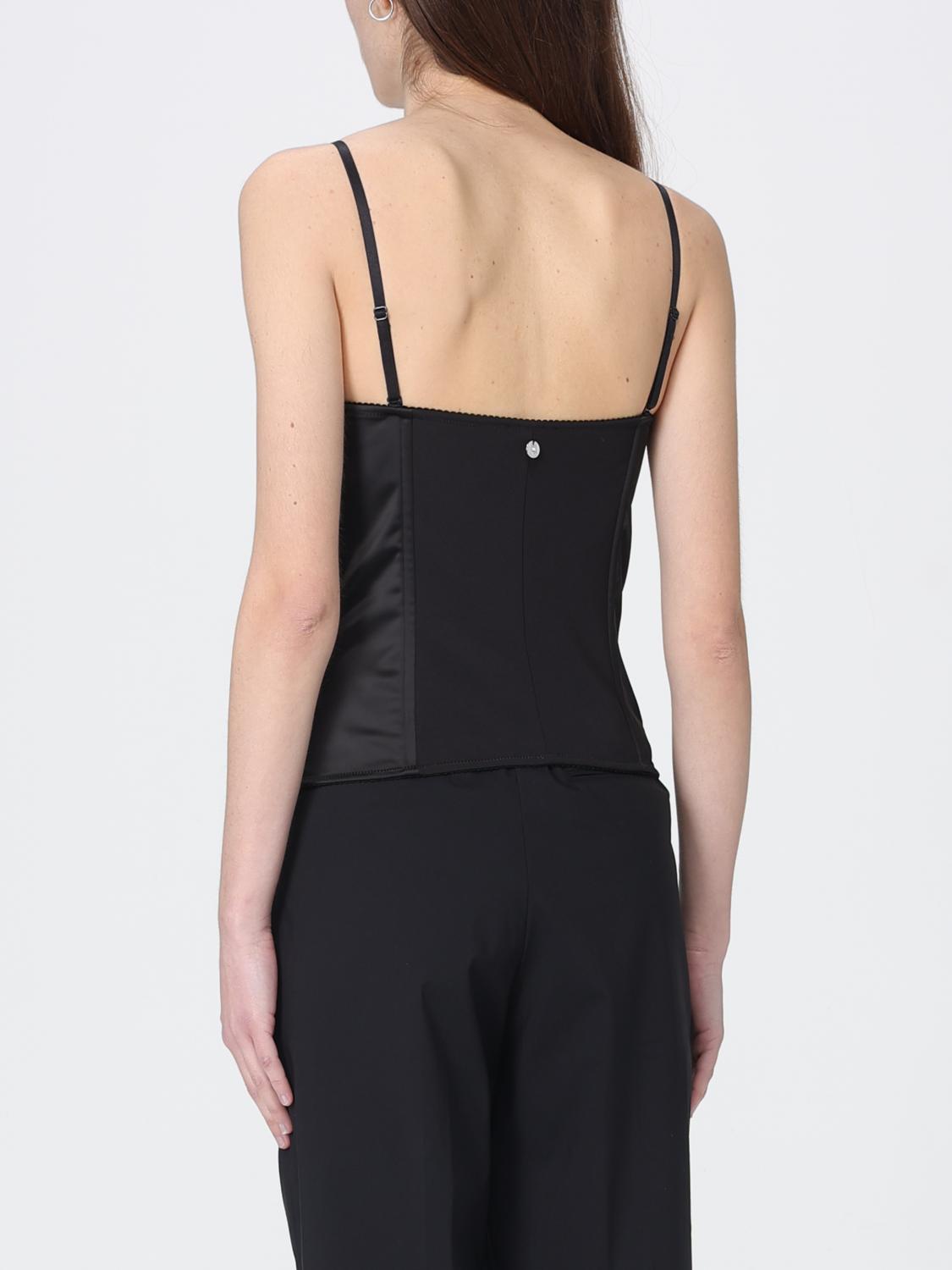 Top Woman color Black