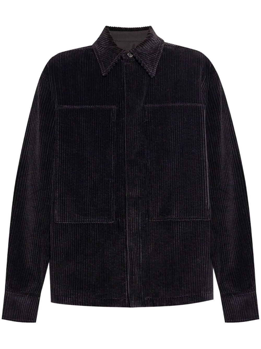 Corduroy shirt - Black