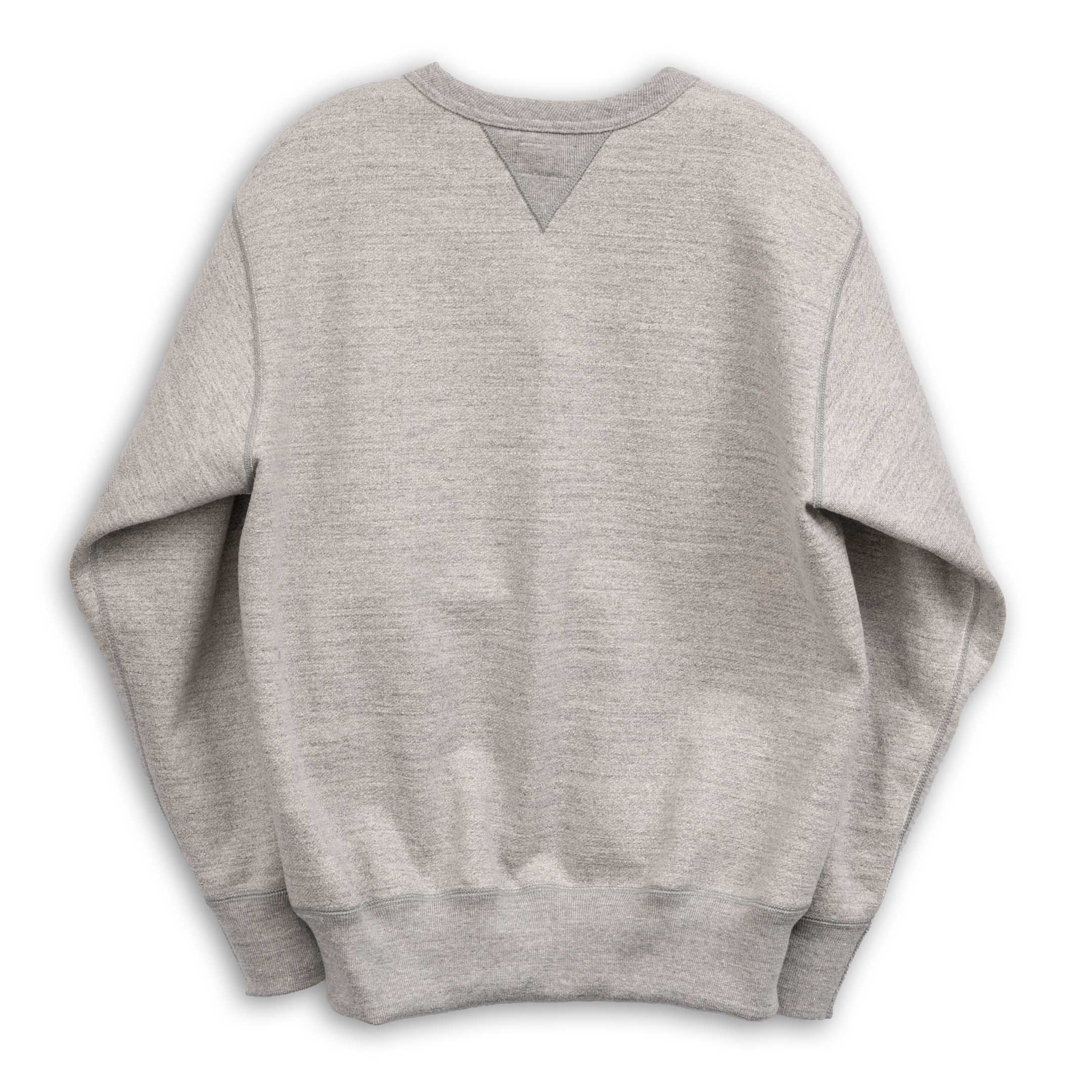 12 oz. Ball Park Crew Neck Sweatshirt Grey