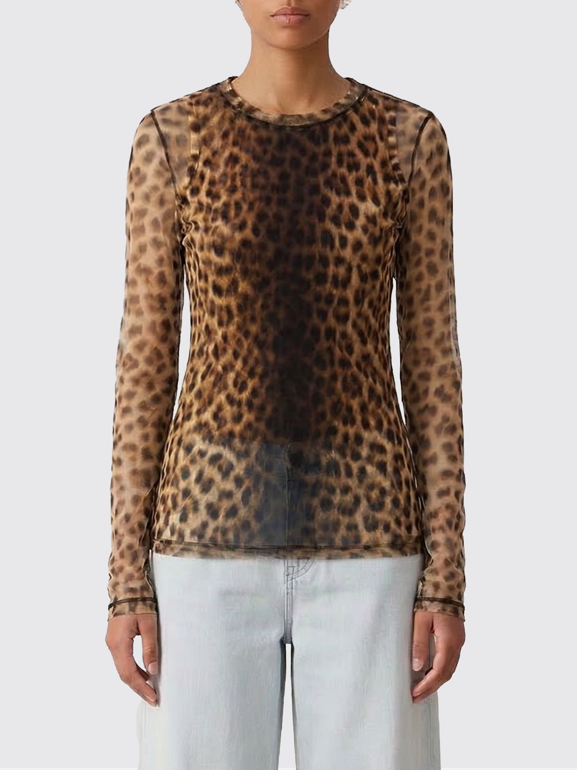 Top Woman color Brown