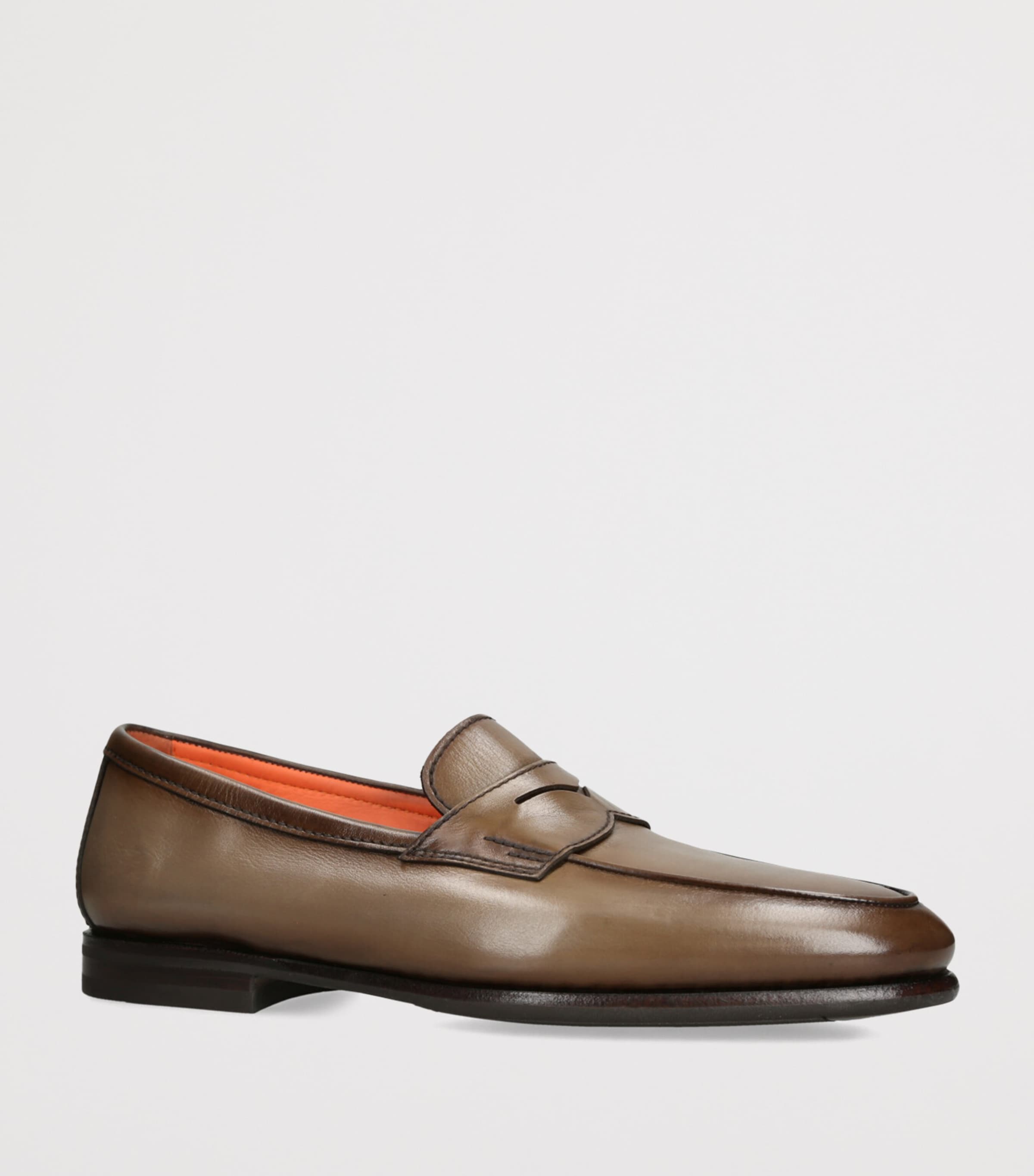 Leather Carlos Penny Loafers