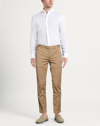 Man Pants Sand Size 32 Cotton, Elastane