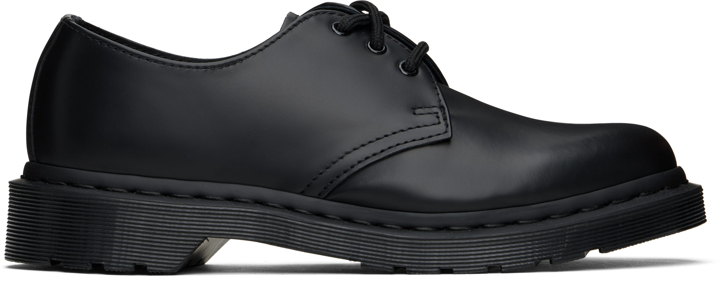 Dr. Martens Black 1461 Mono Smooth Leather Derbys