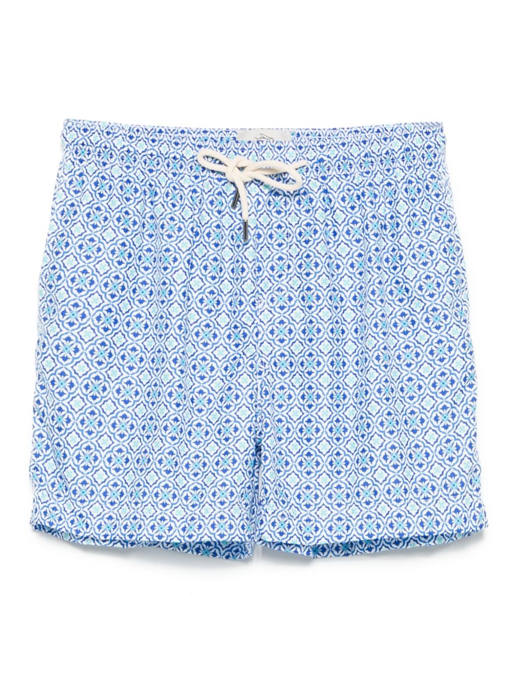Patterned swim shorts - Blue