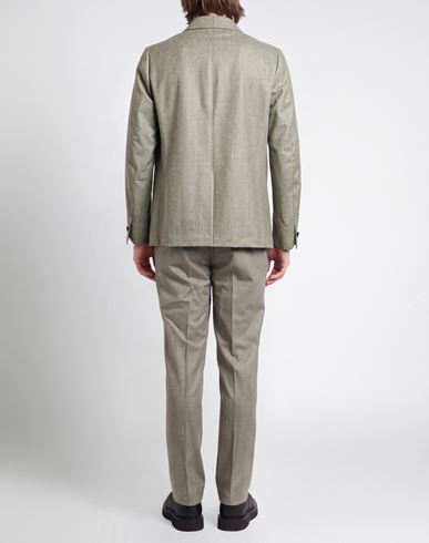 Man Suit Sage green Size 40 Virgin Wool