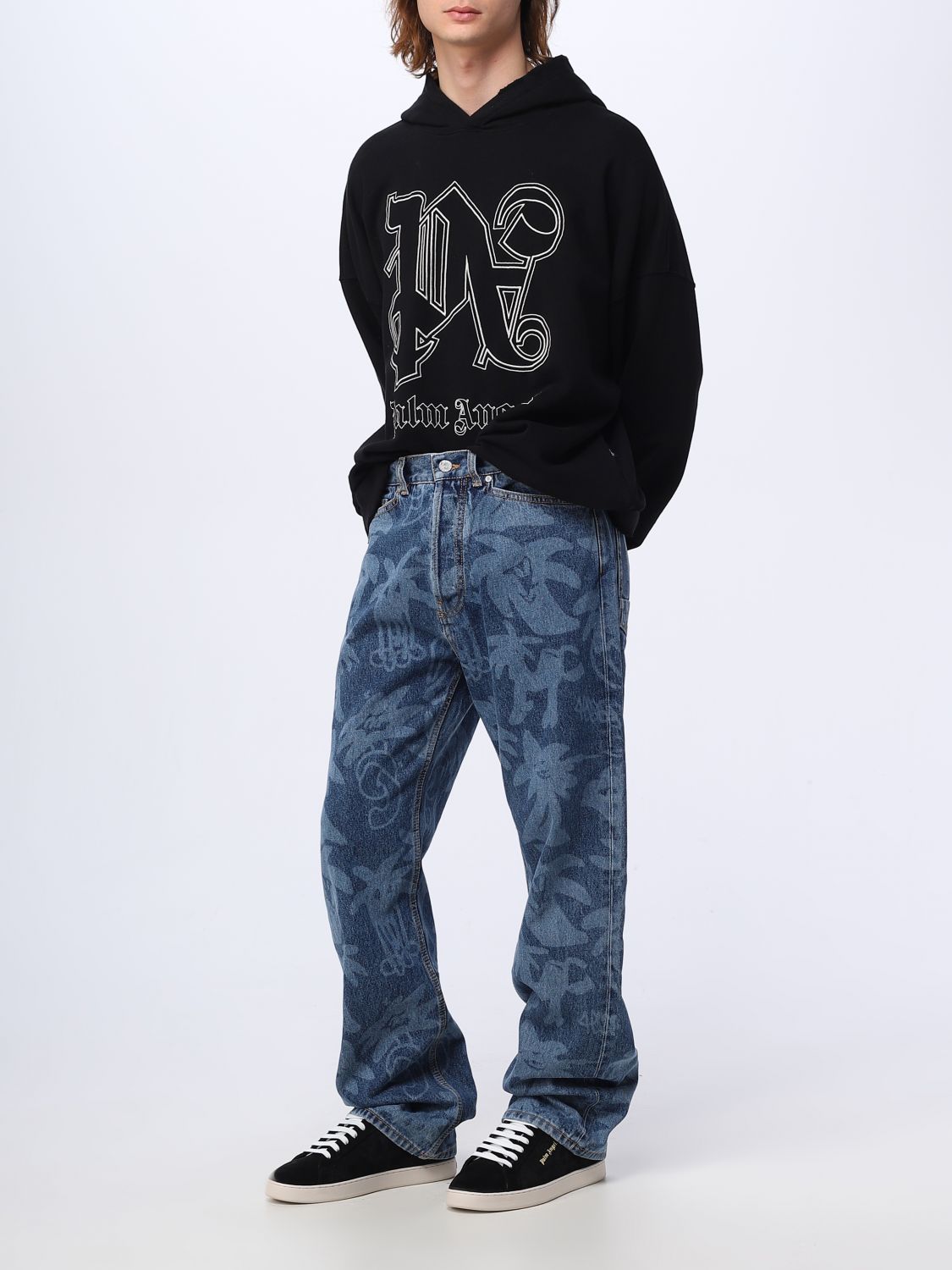 Sweatshirt Men color Black
