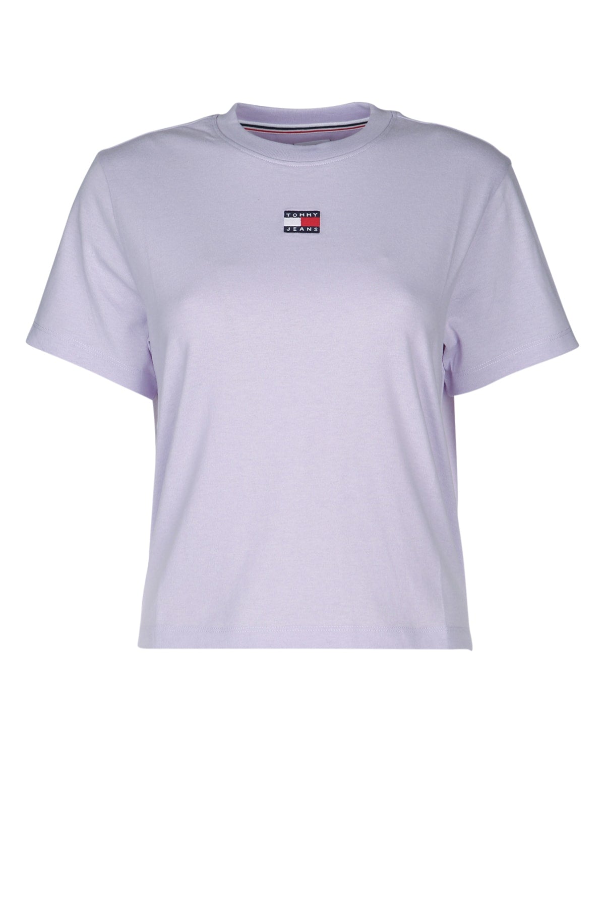Logo-Embroidered Recycled Cotton T-shirt — Purple