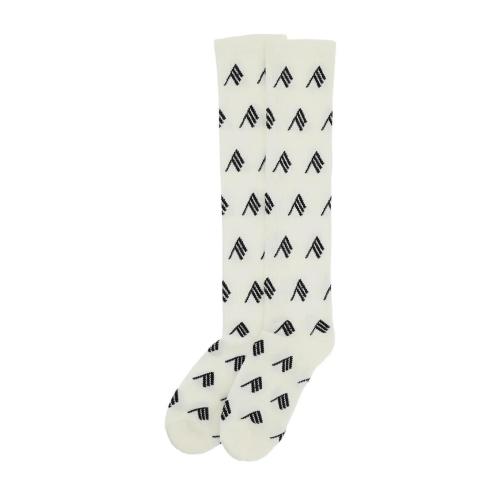 The Attico 아티코 여성 양말 logo short sports socks 231WAK04C030 020
