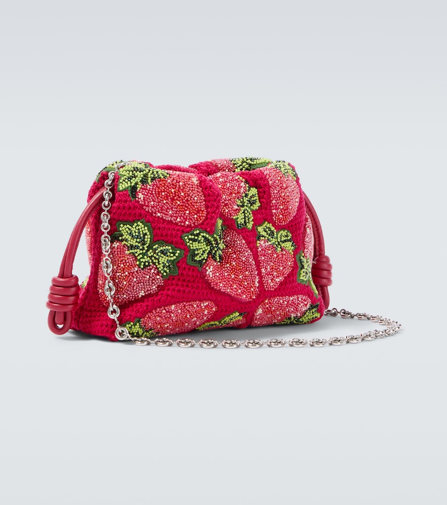 Paula's Ibiza Flamenco Mini beaded clutch
