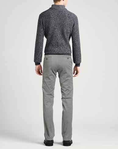 Man Pants Grey Size 28 Cotton, Elastane