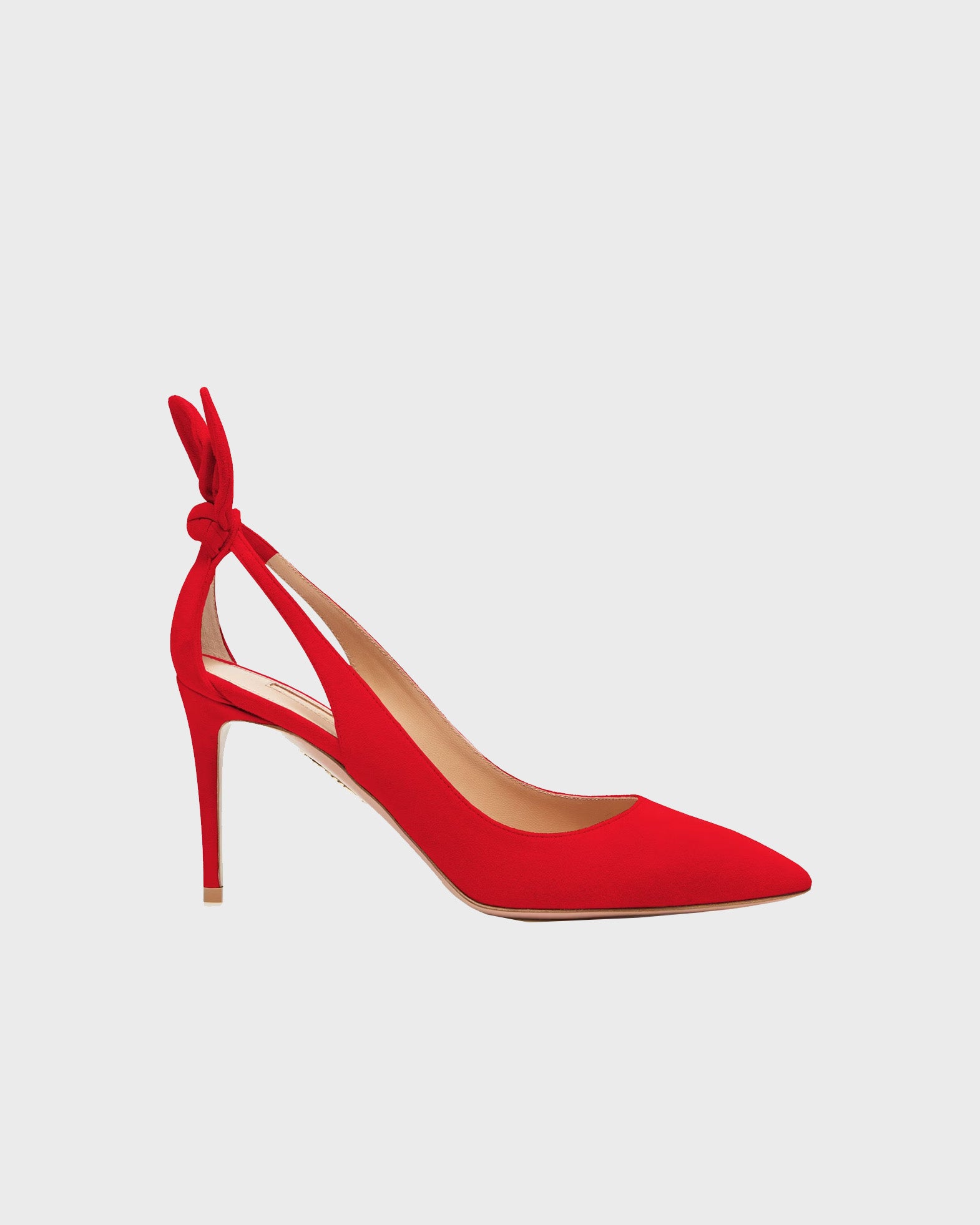 AQUAZZURA Heels Bow Tie Pump 85 Red EUR