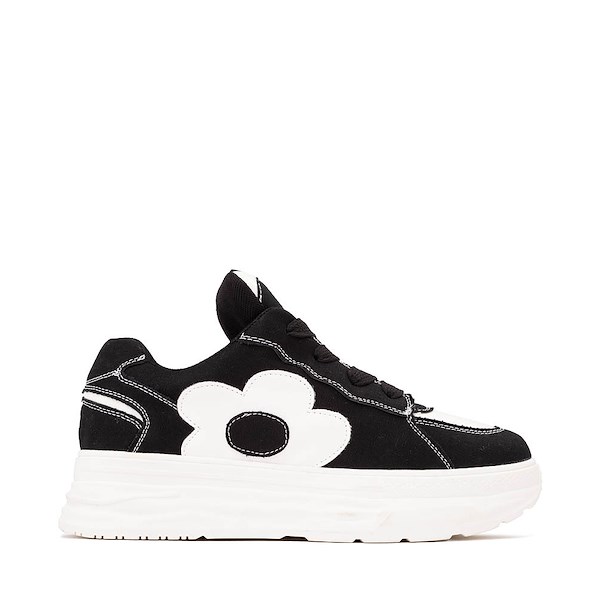 Womens KOI Footwear Petal Husk Chunky Trainer - Black