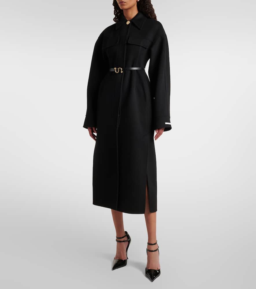 Olio virgin wool coat