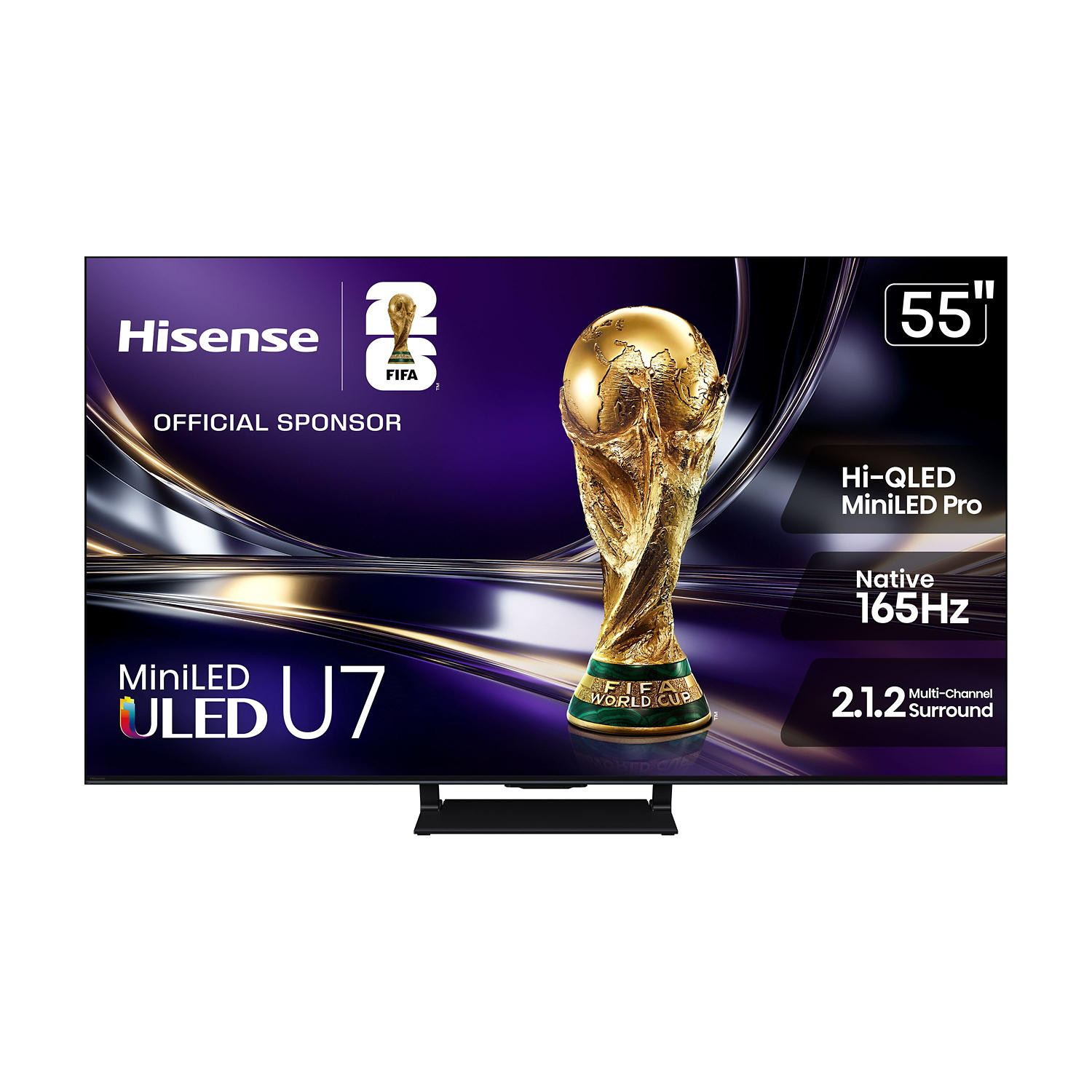 55 Inch Class U75 Series ULED Mini-LED Google Smart TV 