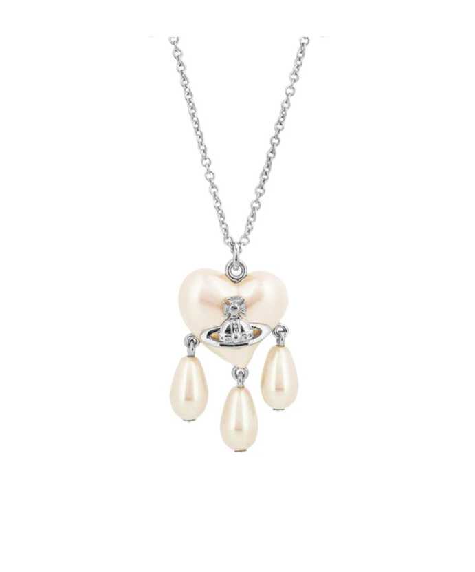Pearl Heart Necklace