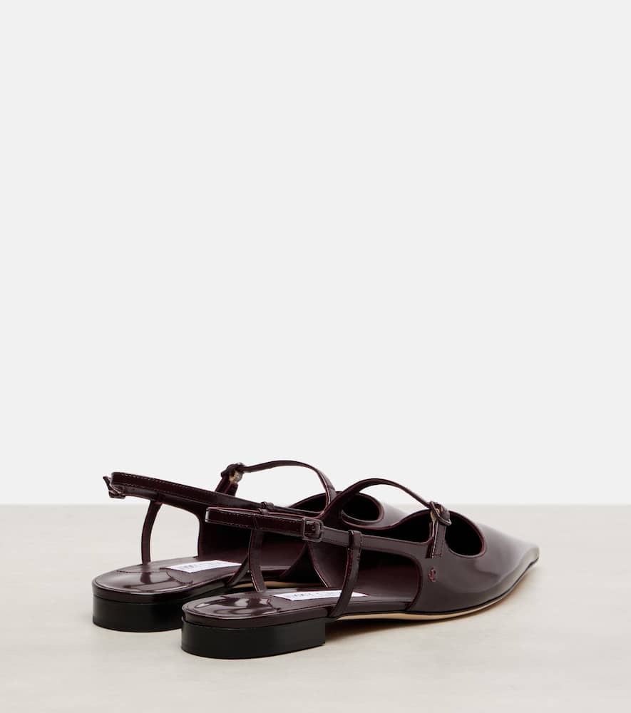 Didi patent leather slingback flats