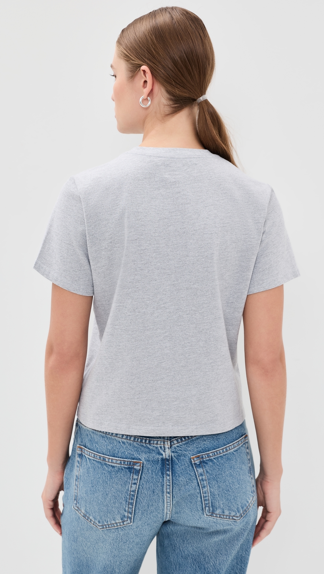 Hunter Top Light Heather Grey