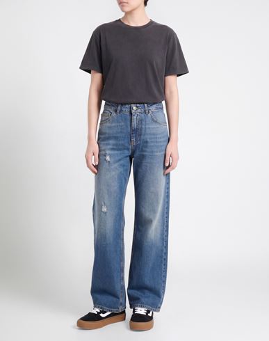 Woman Jeans Blue Size 10 Cotton