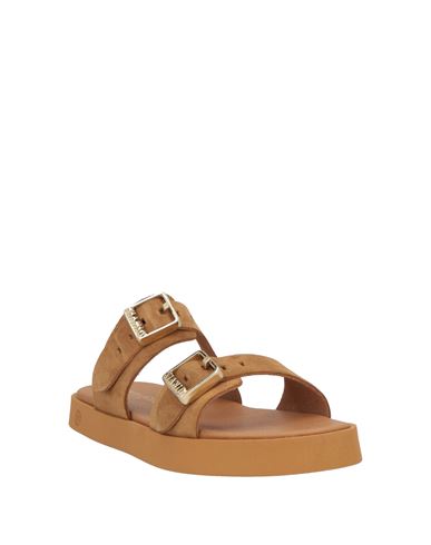 Kianid X Woman Sandals Camel Size 11 Leather