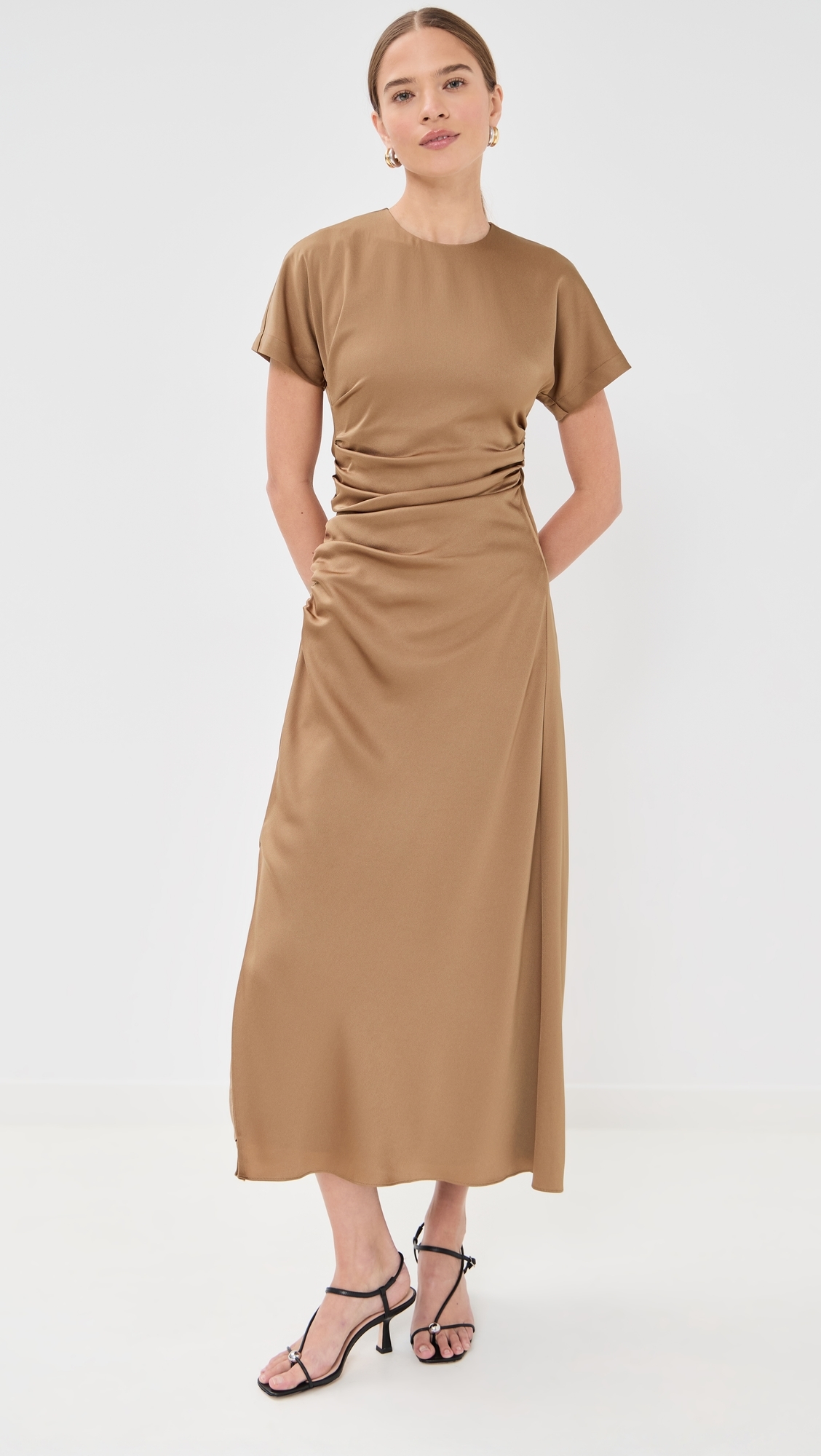 Marabella Draped Dress Chai