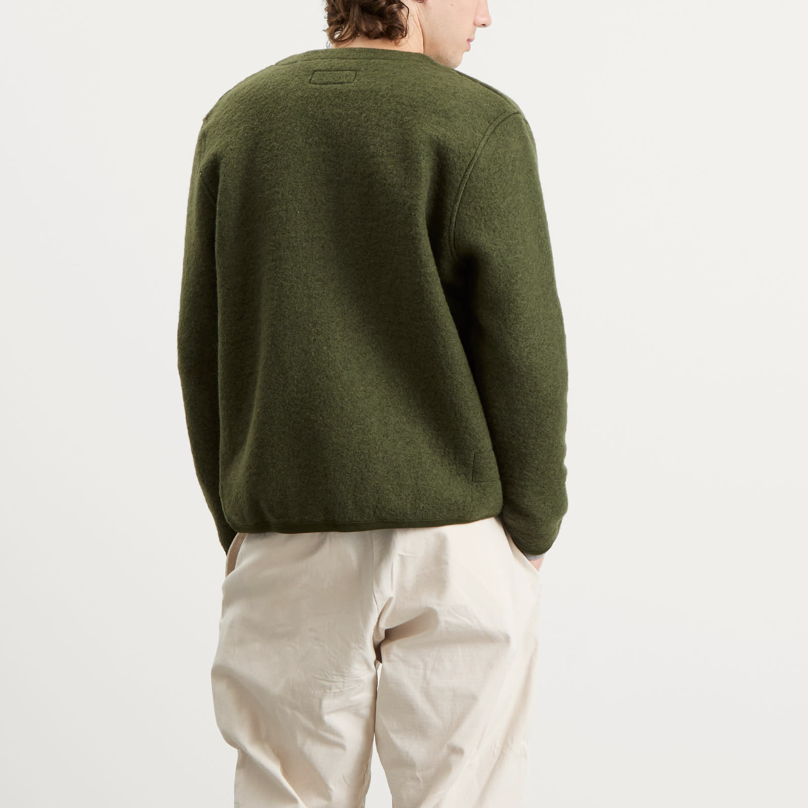 Men's Wool Fleece Cardigan