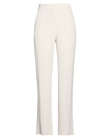 Woman Pants Off white Size M Viscose, Elastane