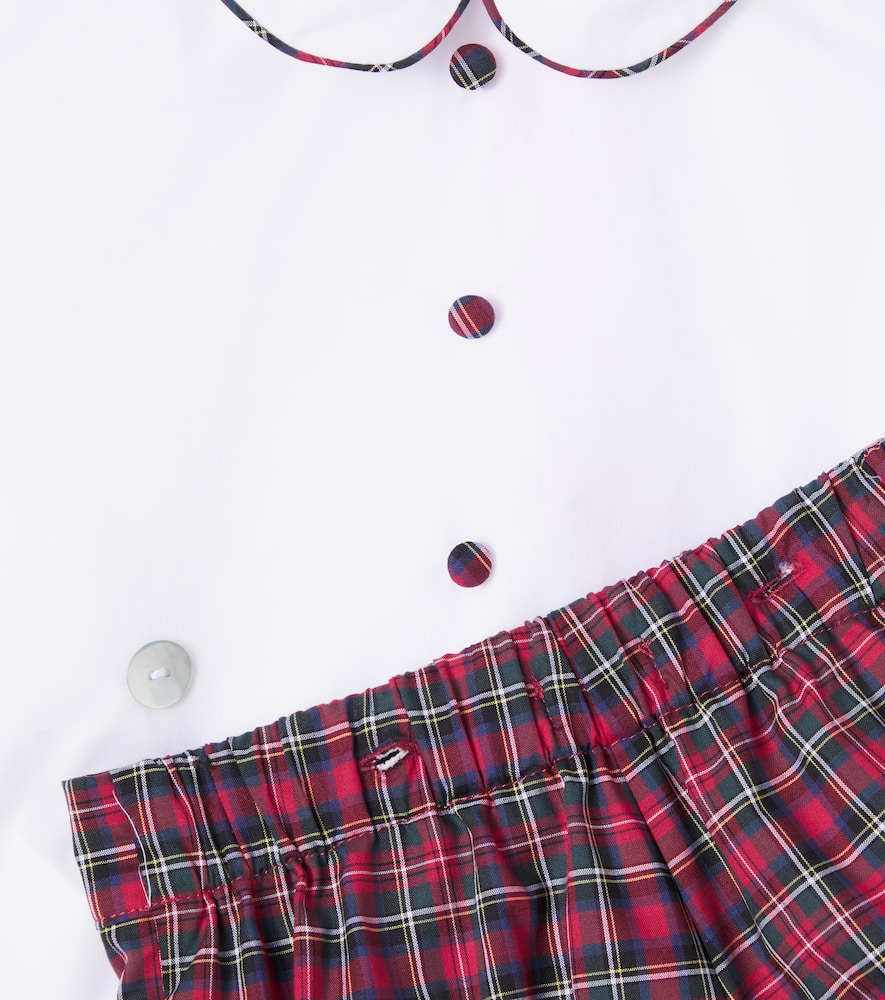Baby Pablo set of cotton blouse and shorts