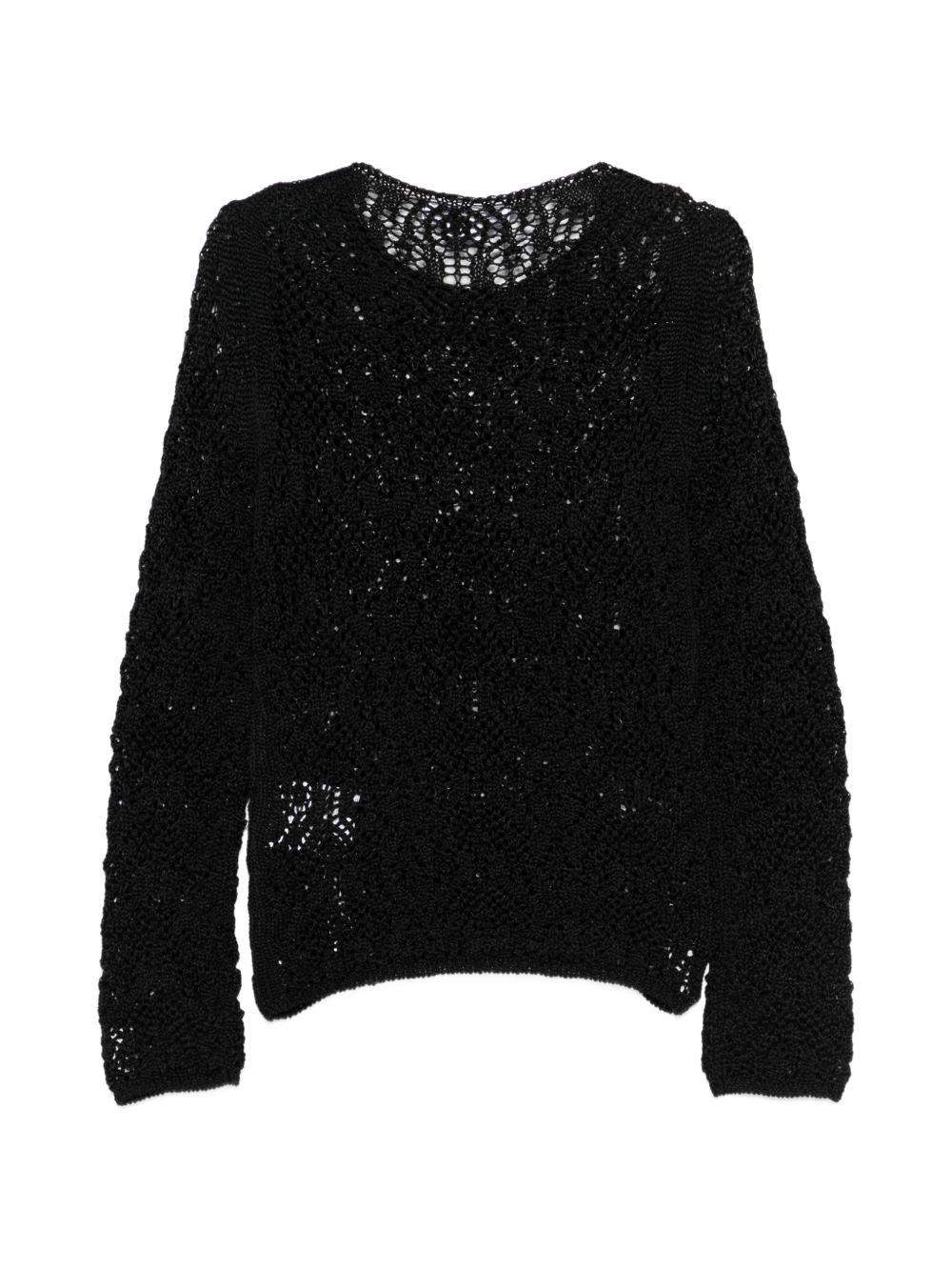 Comme Comme Pull ras du cou en tricot ouvert